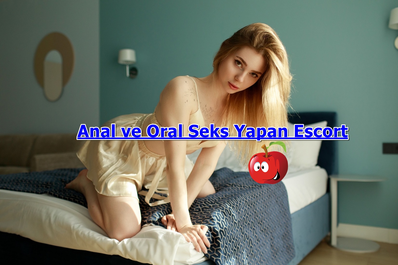 Gülüşü Güzel ve Neşeli Sarışın Escort